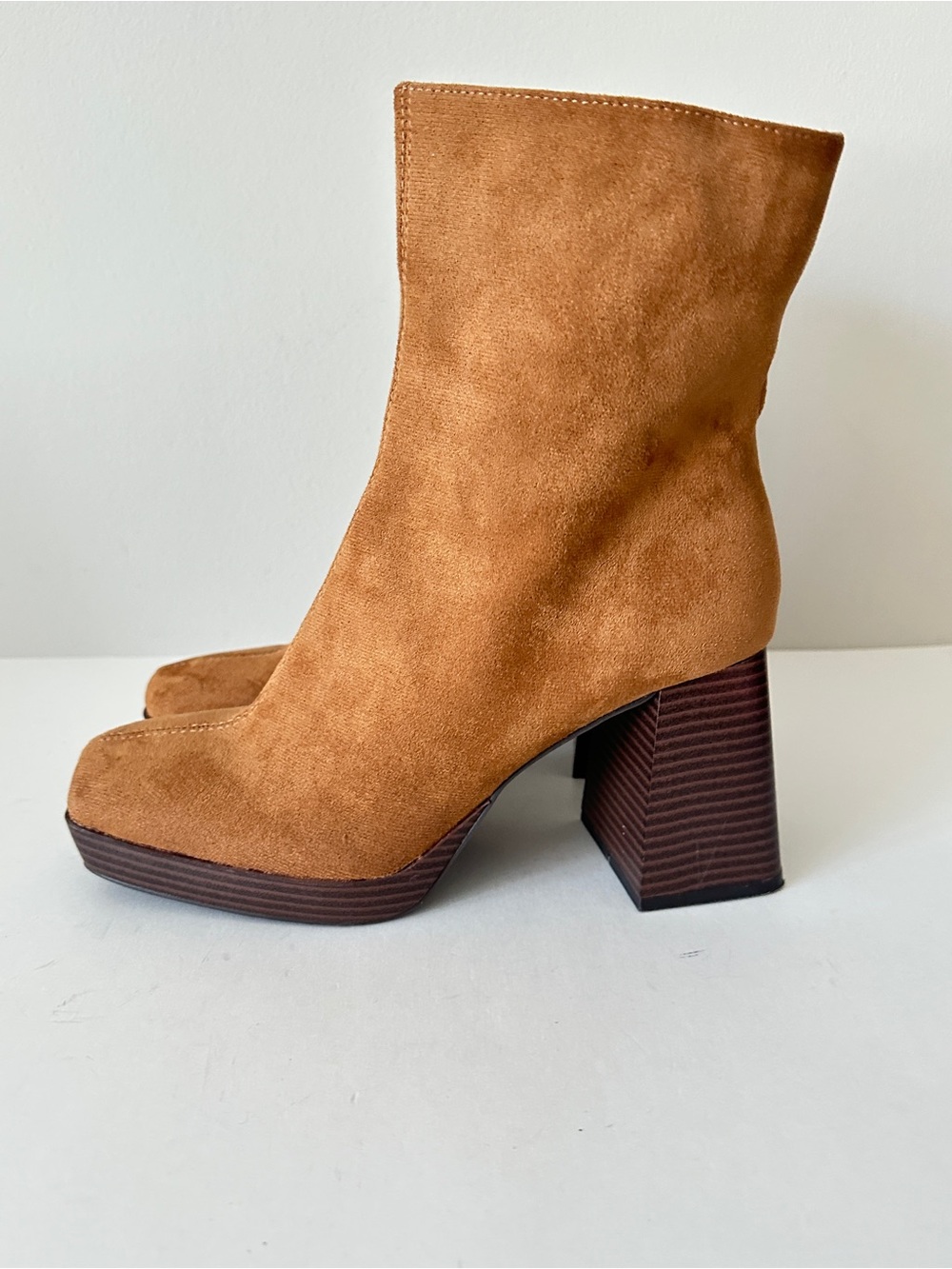 NEW Coconuts by Matisse Duke Platform Block Heel Ankle Women's Booties, Sz 9M